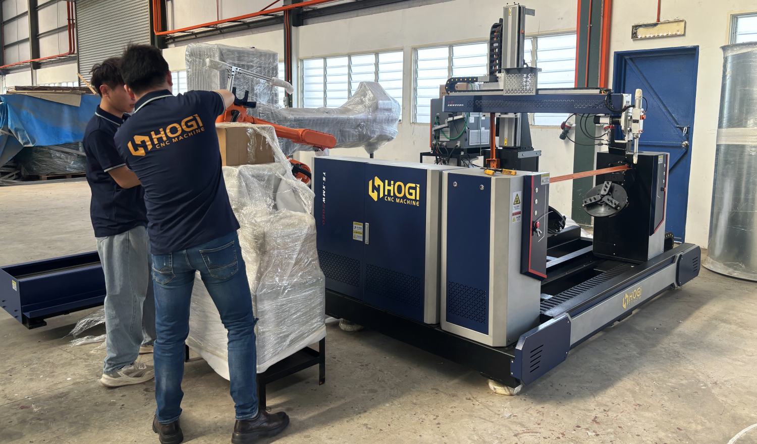 Shrimp Elbow welding machine