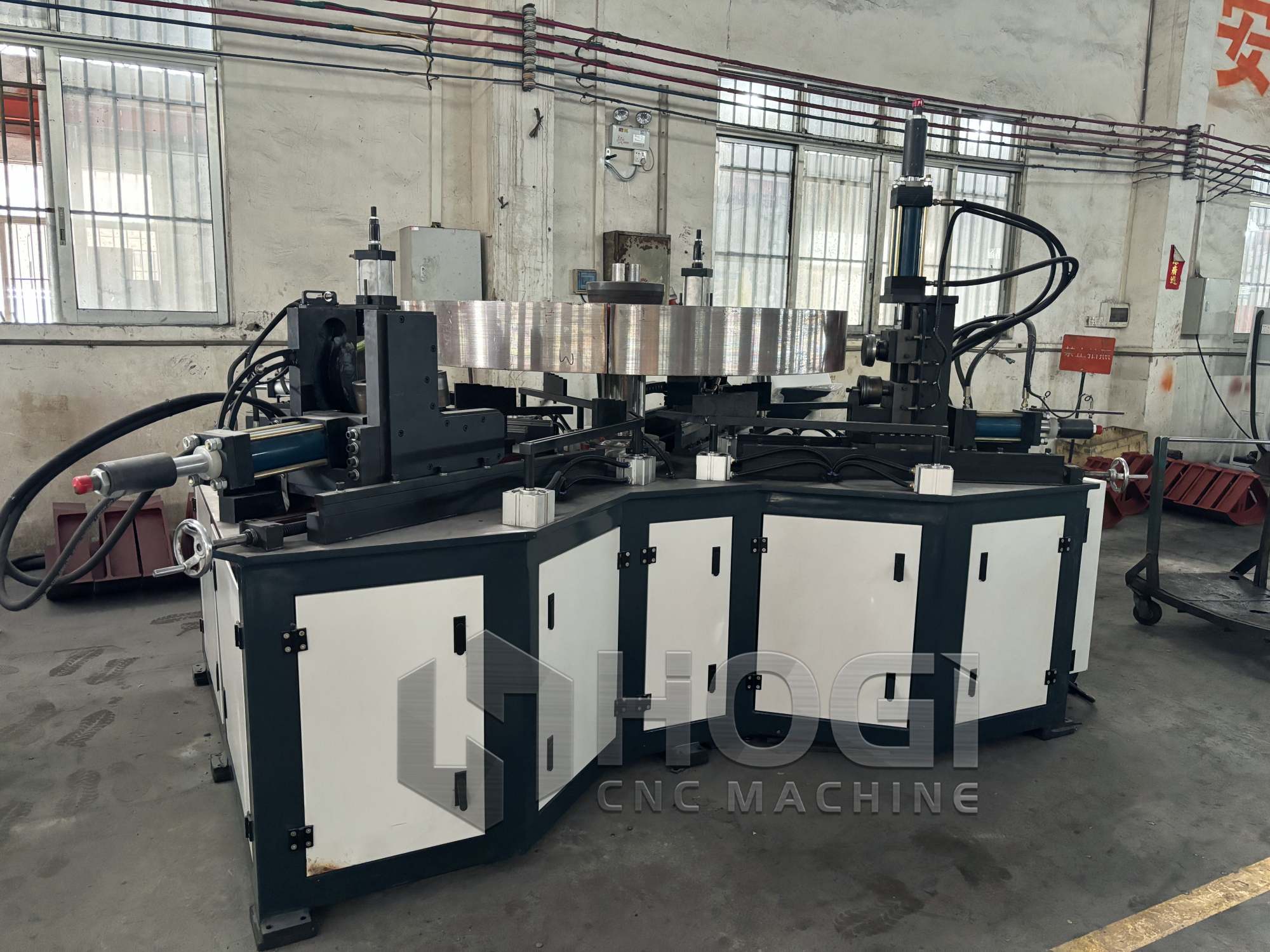 flanging punching machine