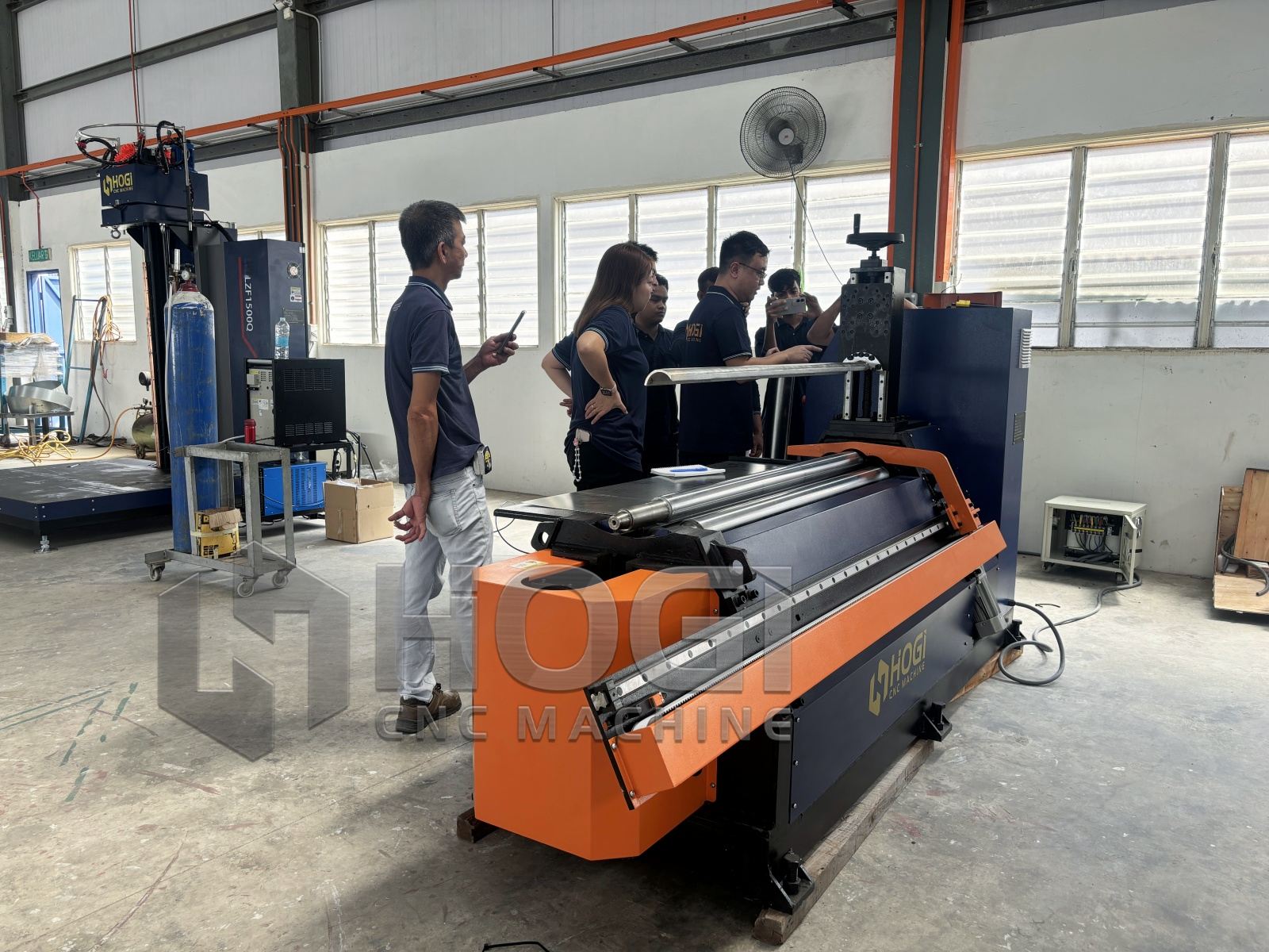 4 roller bending machine