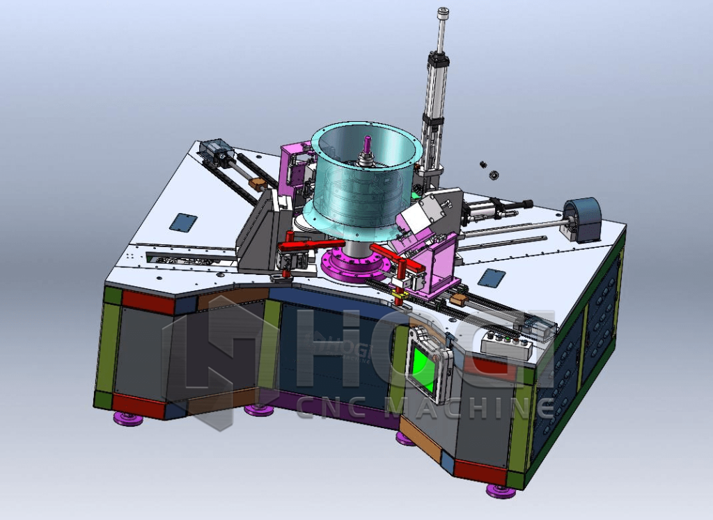 hydraulic flanging machine