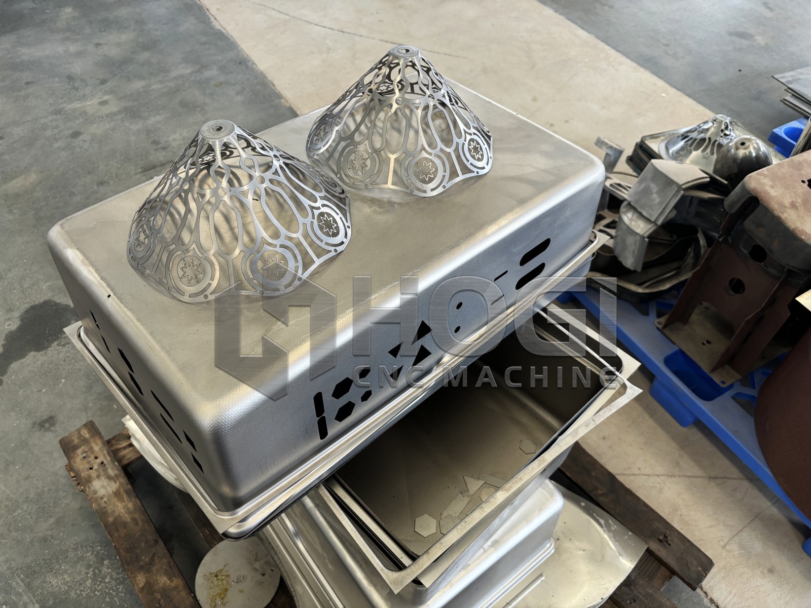 5-axis trimming machine