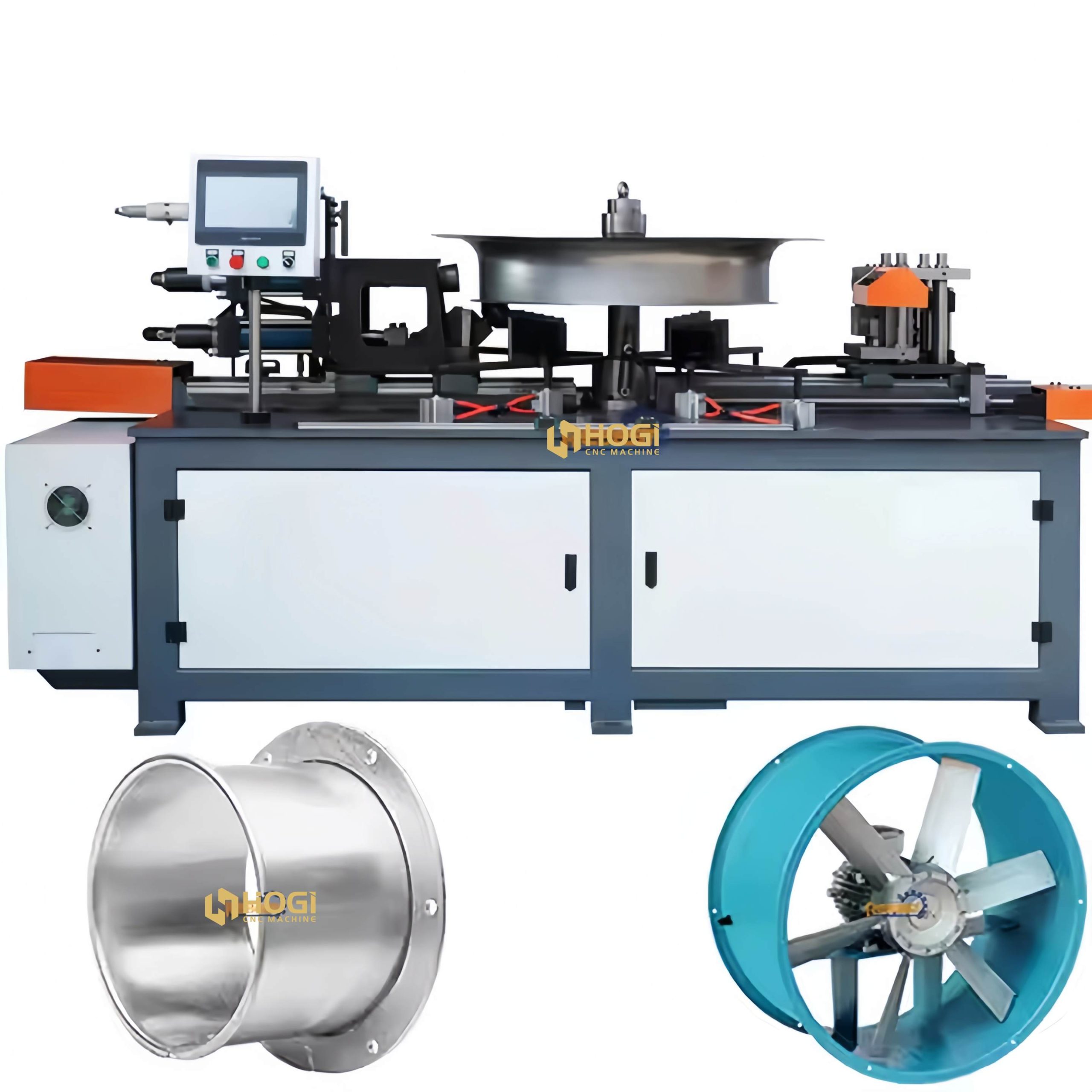 hydraulic flanging machine