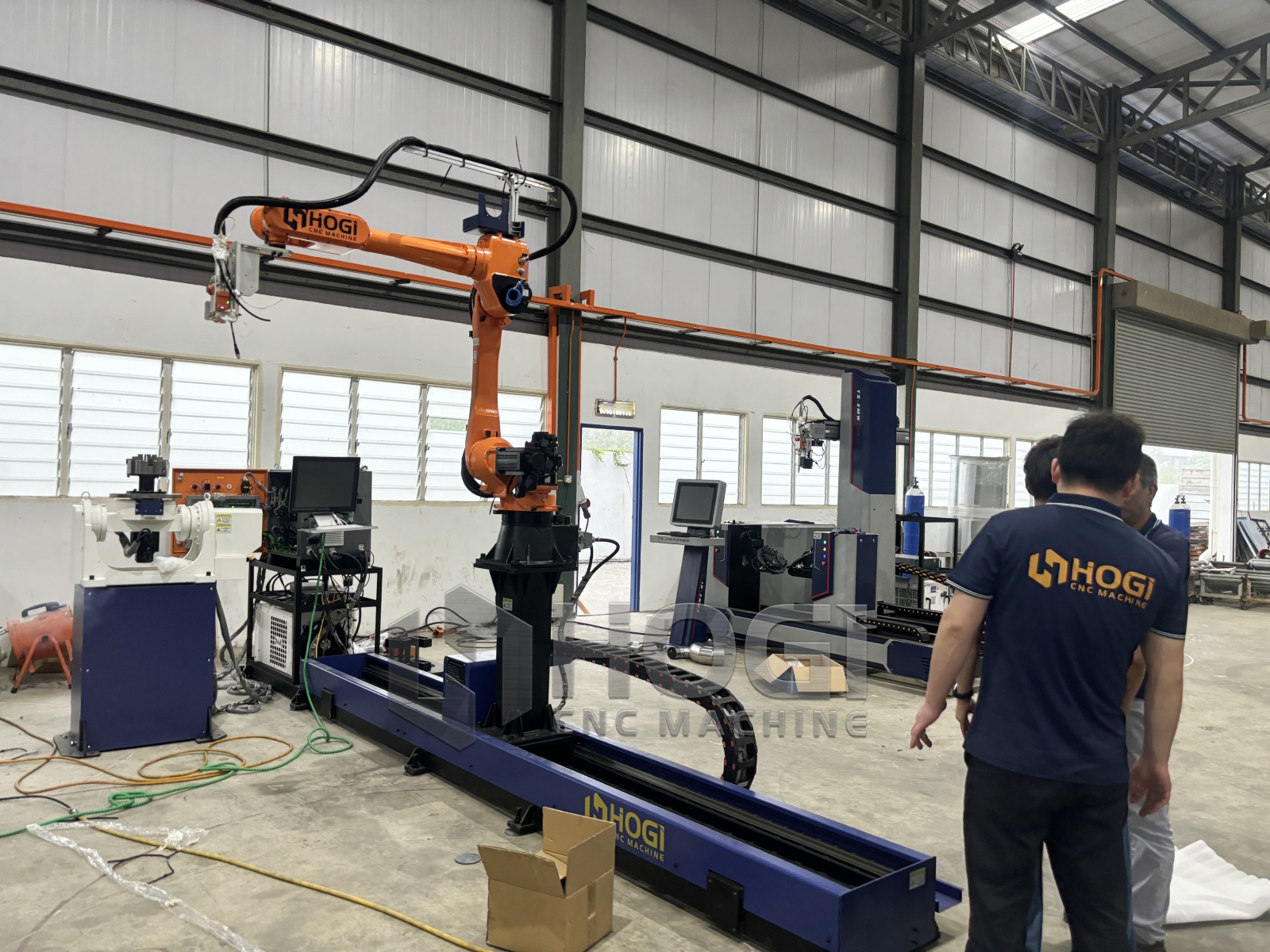 duct welding robot