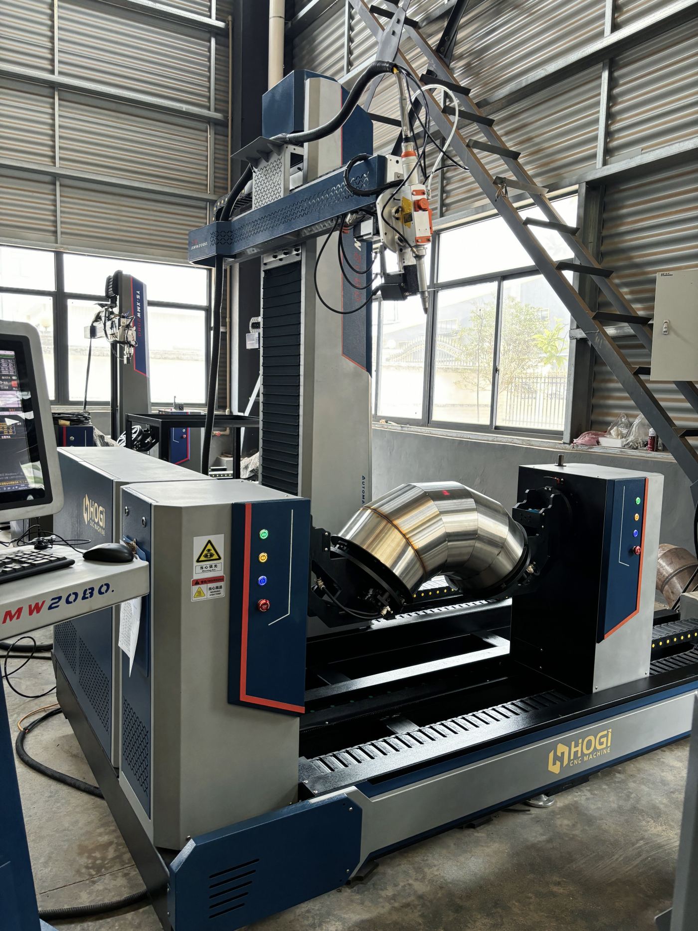elbow pipe welding machine