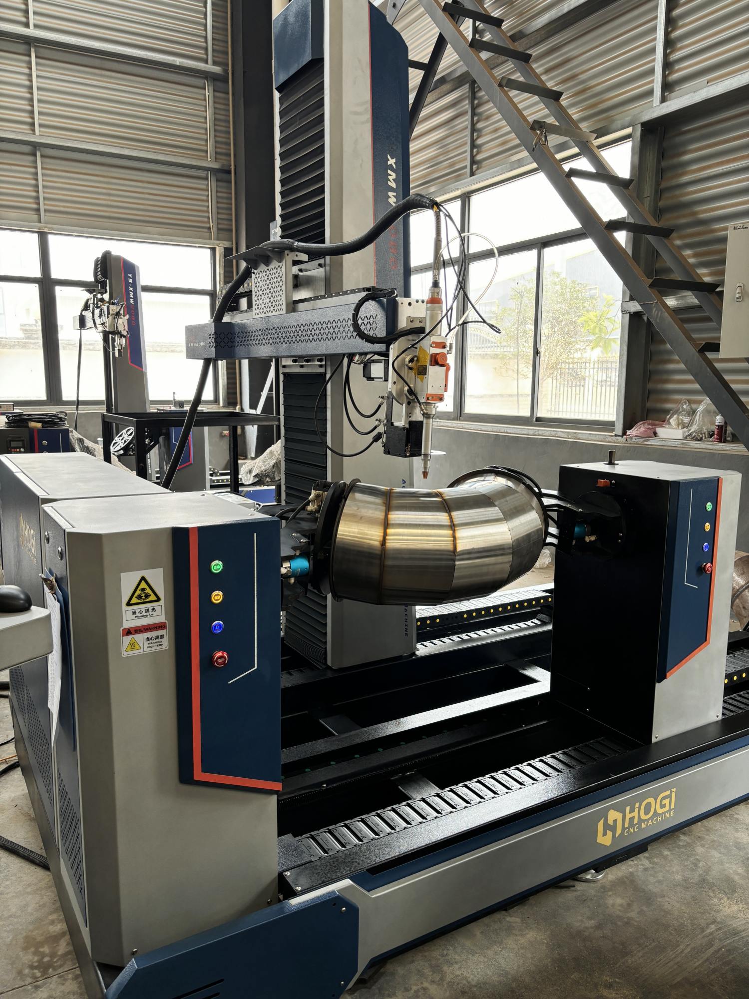 elbow welding machine