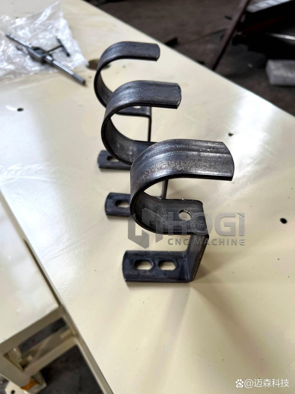 metal hoops forming