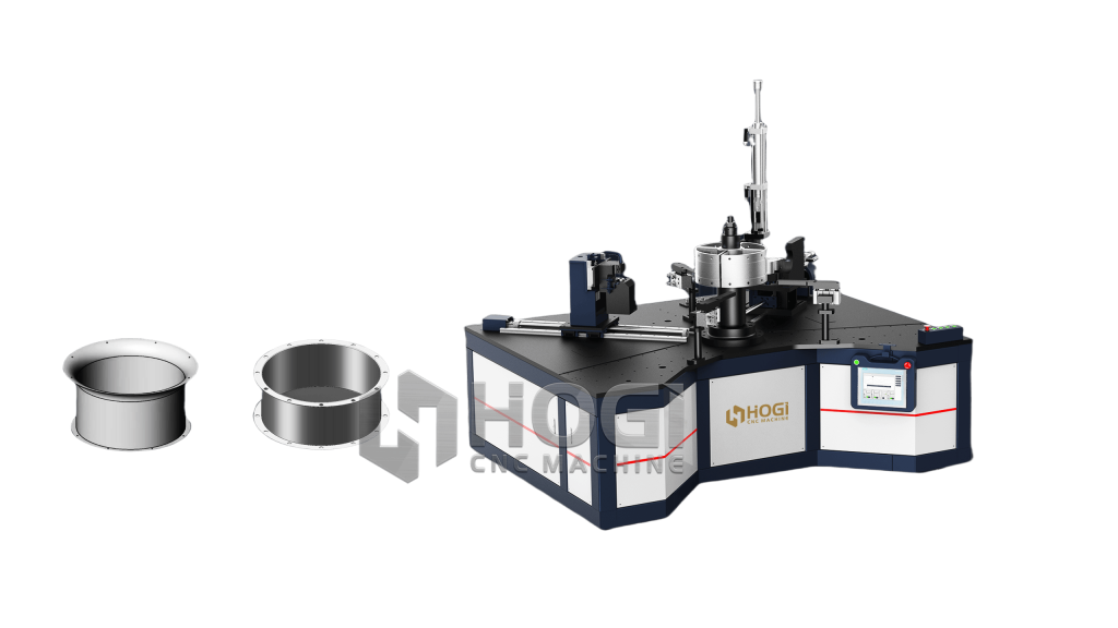 fan flanging machine