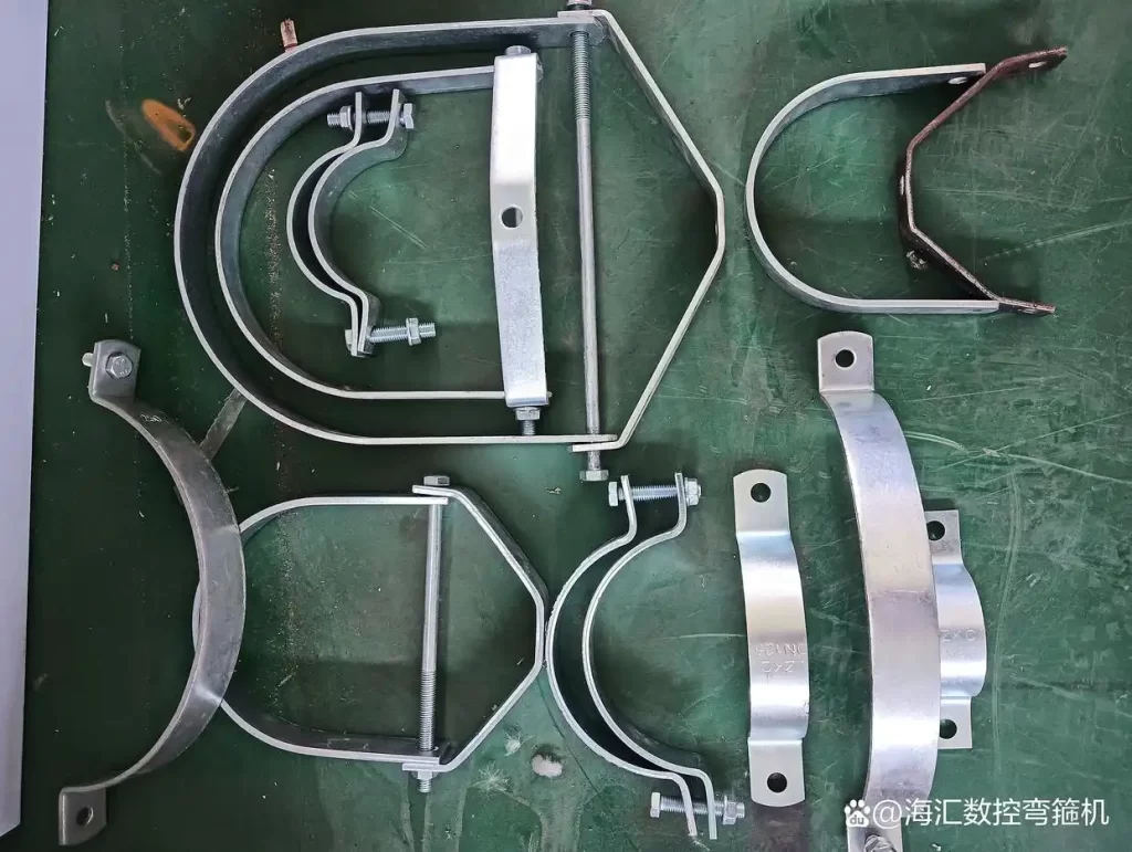 Flat iron hoop CLAMP