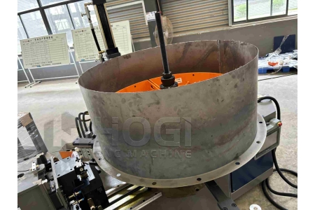 Vibrating screen fan housing, multi-function hydraulic flanging manufacturer