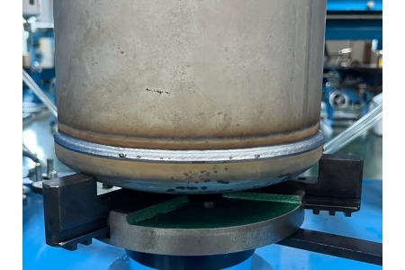 Pressure vessel tank gas cylinder circular seam automatic welding