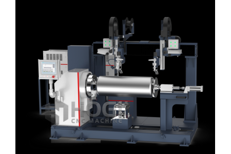 HOGI Stainless steel tanks circumferential seam automatic welding Pressure vessel Air cylinder circular seam welding machine
