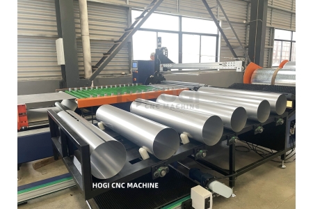 HOGI CNC 4-roller plate rolling machine