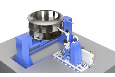 HOGI Fully Automatic Fan Impeller Welding Equipment